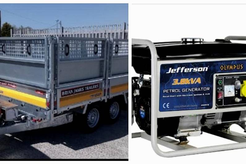 Garda&iacute; investigating theft of trailer and generator from Ardaghy