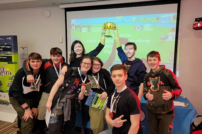 Cahersiveen children win prize at Irish National Lego Robotics League