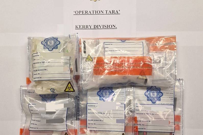 Over &euro;30,000 worth of suspected cocaine seized in North Kerry