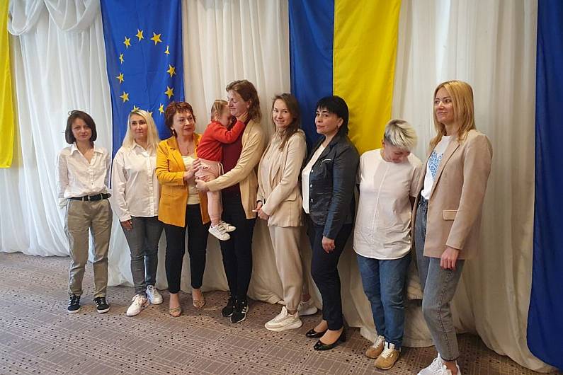 Emotional Ukrainian reunion at Council of Europe gathering in Tralee