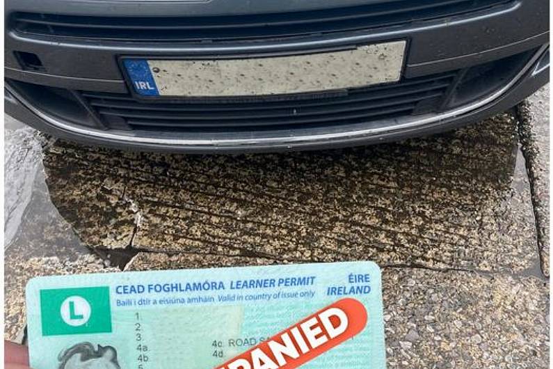 Learner driver found to be unaccompanied and driving without insurance in Kerry