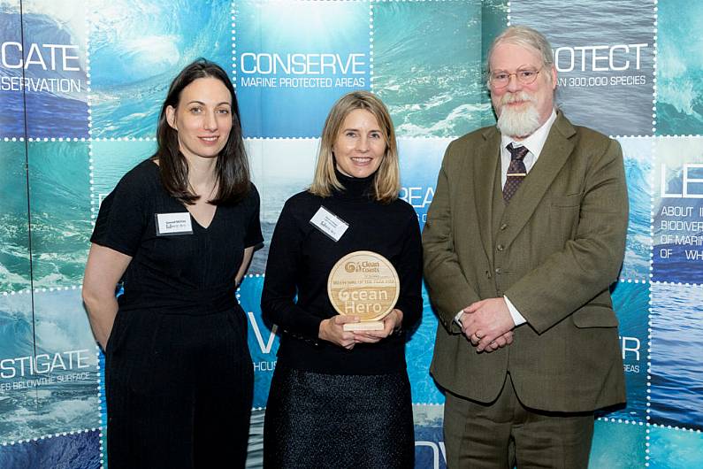 Kerry Clean Coasts volunteer honoured at Ocean Hero Awards 2023