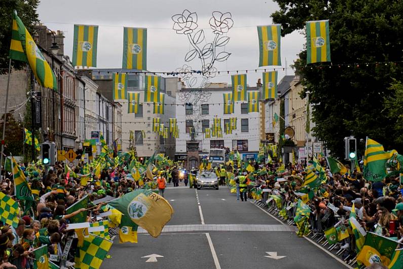 Thousands lined streets to welcome home victorious Kerry team