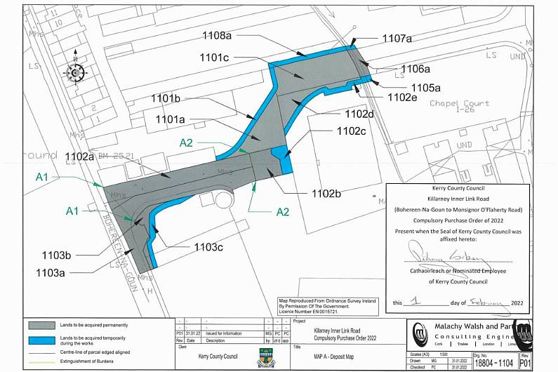 Plans for relief road to ease congestion in Killarney to be submitted for approval