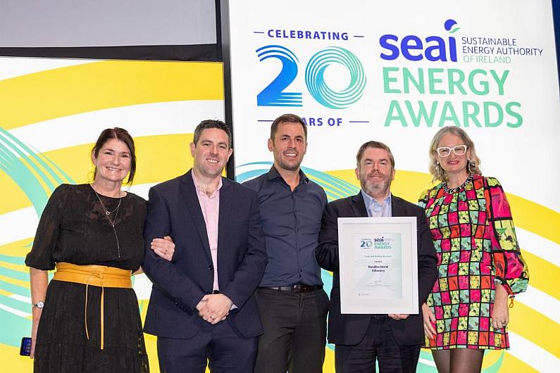 Kerry hotel shortlisted for a Sustainable Energy Authority of Ireland award