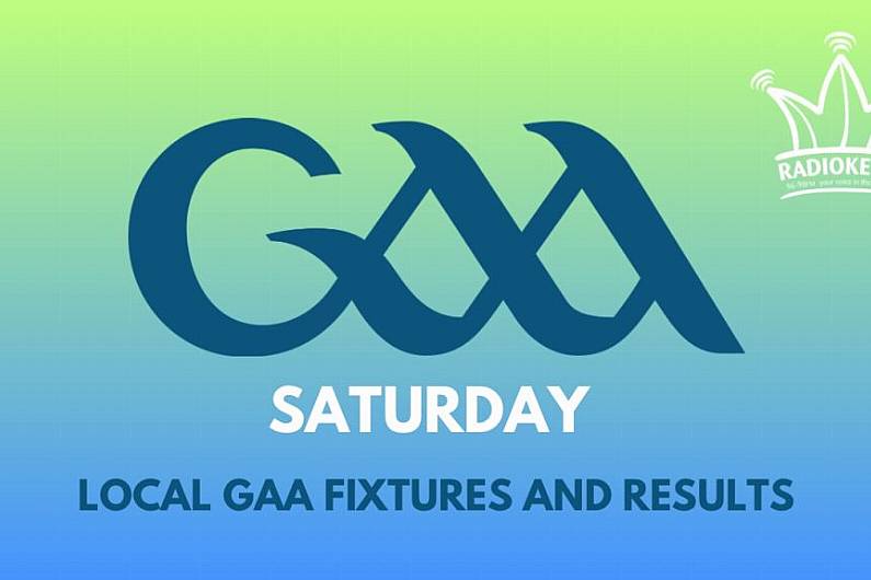 Saturday local GAA fixtures & results