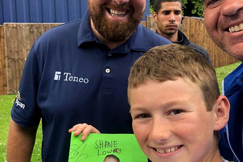 Cordal schoolboy meets his golfing hero