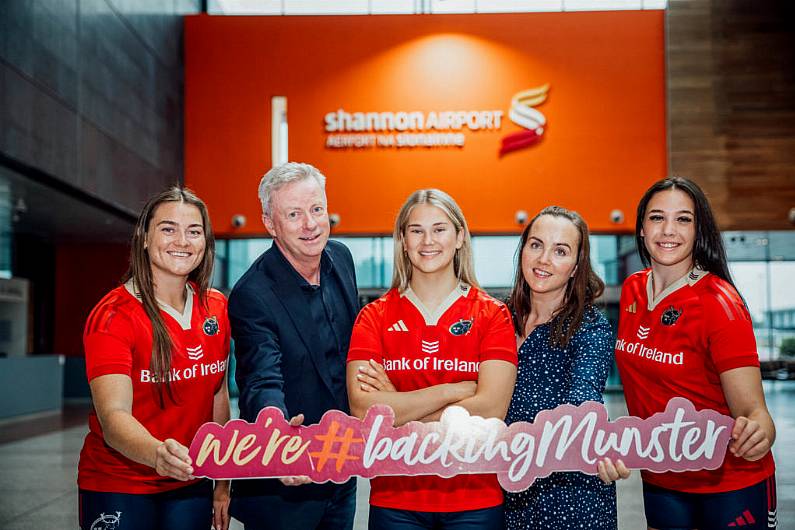 Shannon Airport announce new partnership with Munster Women&rsquo;s Rugby team