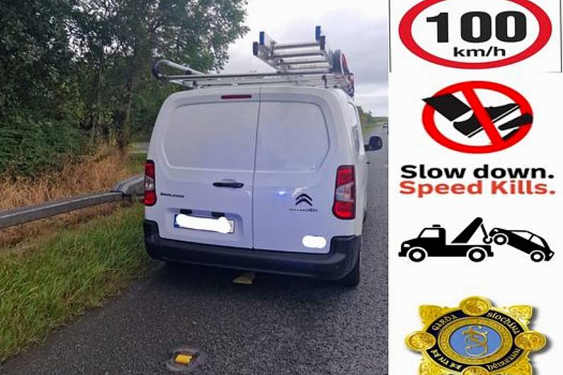 Unaccompanied Kerry learner driver caught speeding and driving uninsured