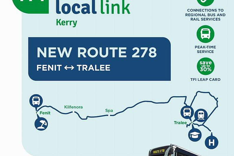 New bus service between Fenit and Tralee launched