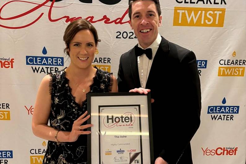 The Ashe Hotel recognised at the Irish Hotel Awards