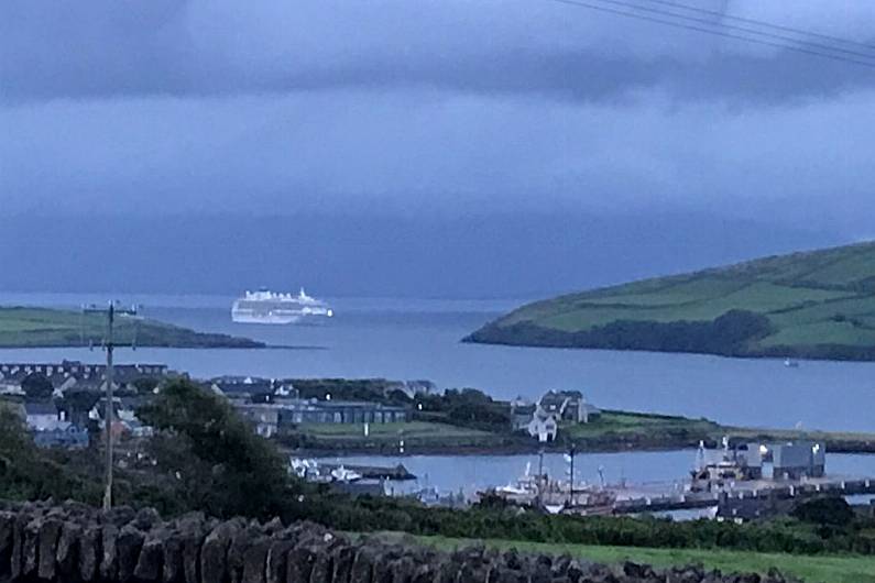 World's largest private residential cruise ship is docked in Dingle