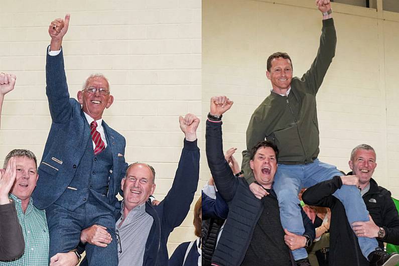 12th count Tralee LEA - Sinn F&eacute;in's Paul Daly and Independent councillor Sam Locke elected