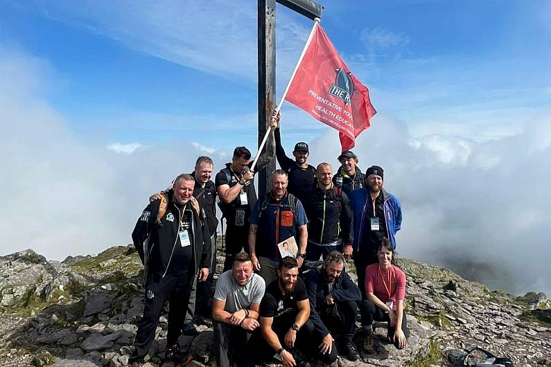 Youth mental health charity climbs Carauntoohil today