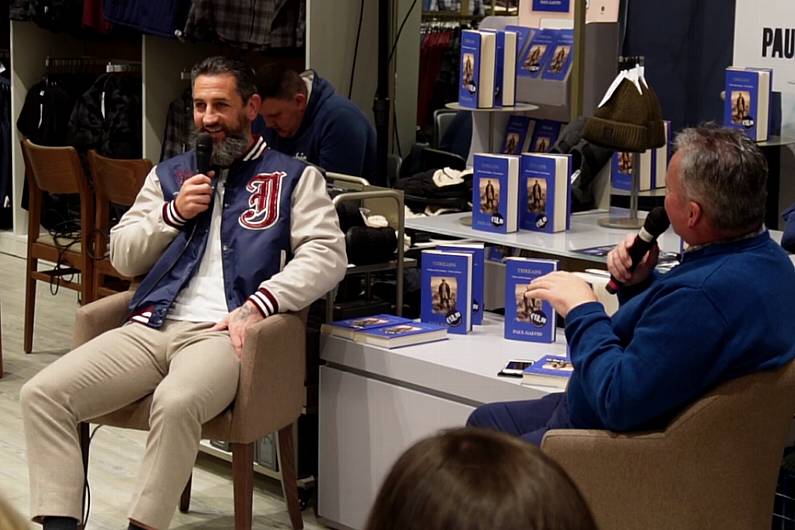 Paul Galvin interview at the launch of his new book Threads in Dunnes Stores Tralee