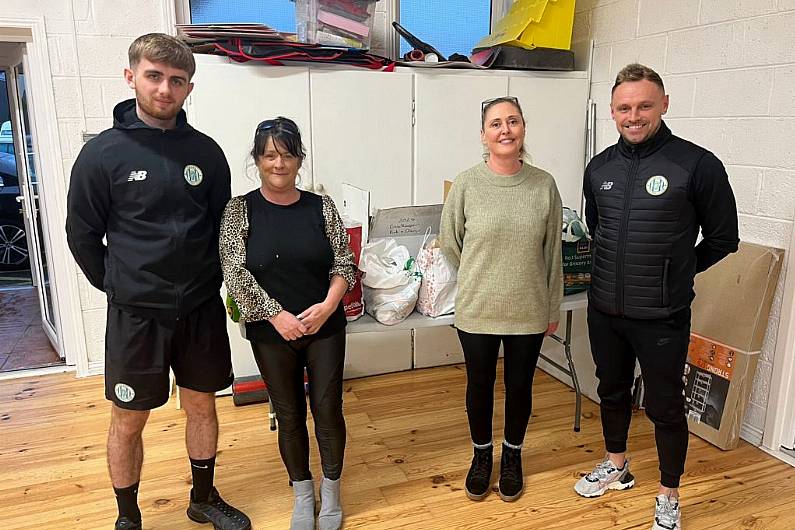 Kerry FC assist Tralee Food Aid&rsquo;s Christmas Food Appeal