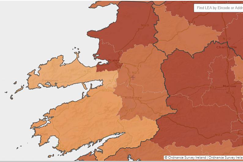 Listowel LEA has highest COVID-19 incidence rate in Munster