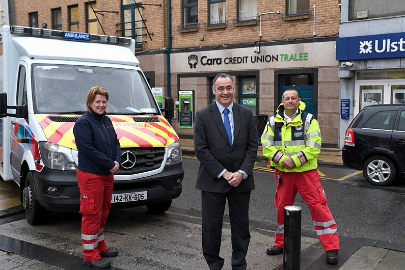 Cara Credit Union contributes towards purchase of ambulance by Tralee Irish Red Cross