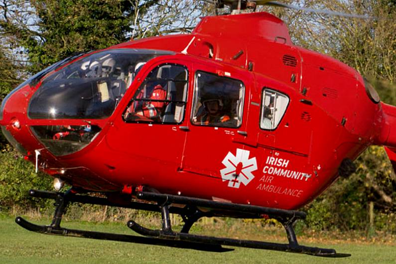 Air ambulance called to Listowel Racecourse yesterday