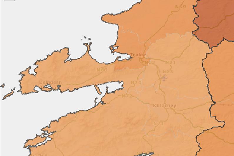 Dramatic drop in COVID-19 incidence rate in Listowel Local Electoral Area