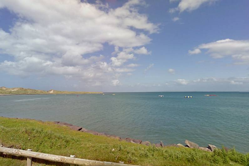 Beach clean-up at Brandon Bay beach this afternoon