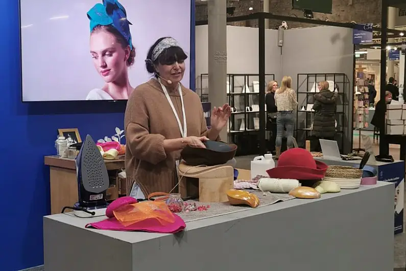 LISTEN: Longford milliner exhibiting at Showcase Ireland event