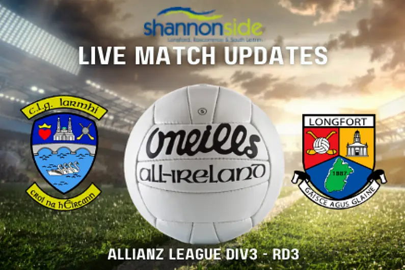 Live Blog: Westmeath v Longford