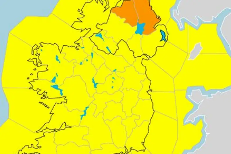 Snow, wind and rain warning issued for entire country on Friday