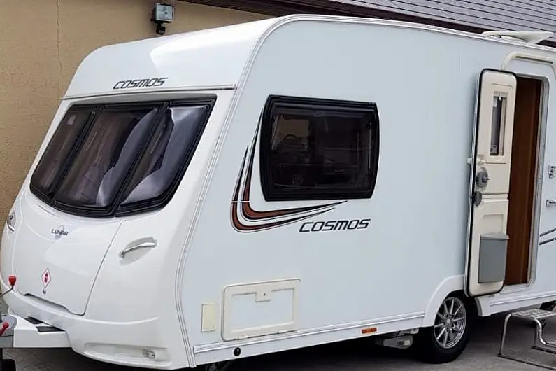 Man arrested in Longford following discovery of stolen caravan