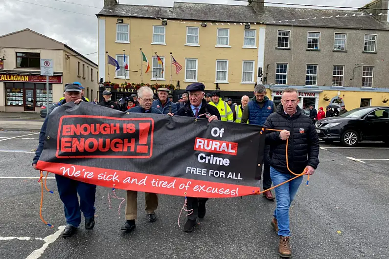 LISTEN: 'People are afraid to open their door - they could be killed,' Castlerea crime protest hears