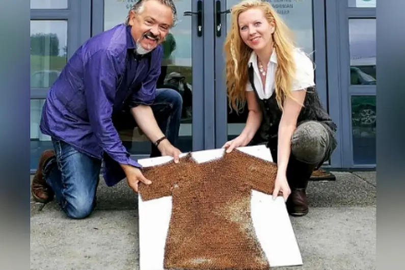 Granard chain mail vest handed over to National Museum for inspection