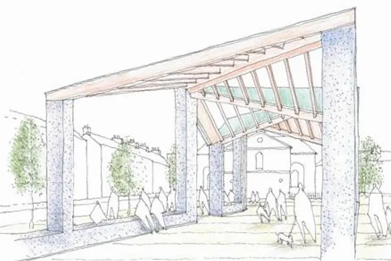 Plans approved for covered sections at Roscommon town's Market Square