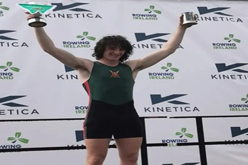 Claffey leads Athlone to national rowing glory