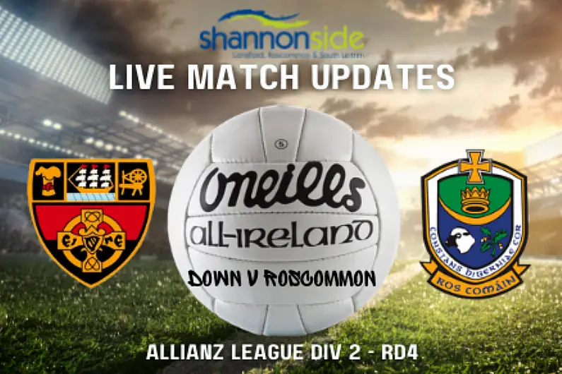 Live Blog: Down v Roscommon