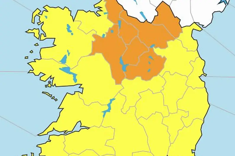 Status orange warning for high temperatures issued for the region