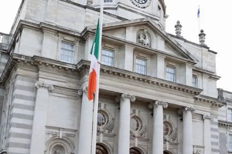 Tricolour at half mast at Government Buildings as mark of respect to Queen Elizabeth