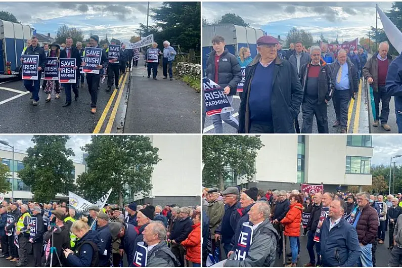 Farmers gather in Roscommon for Connacht IFA protest rally