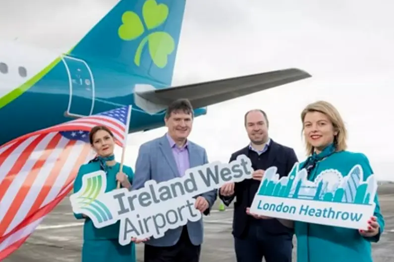 Ireland West airport welcomes 'game changer' flight from Heathrow