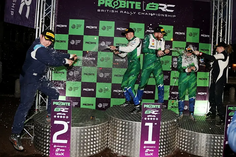 Irish crews lock out Junior BRC podium on the Cambrian