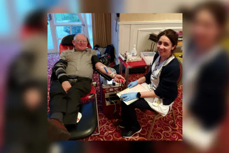 Leitrim man encourages people to donate blood platelets