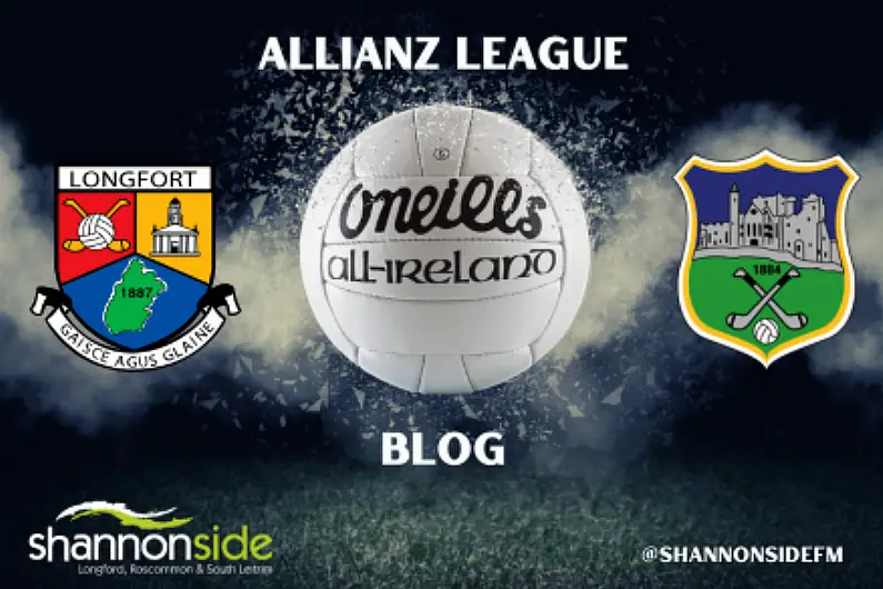 Live Blog: Longford v Tipperary