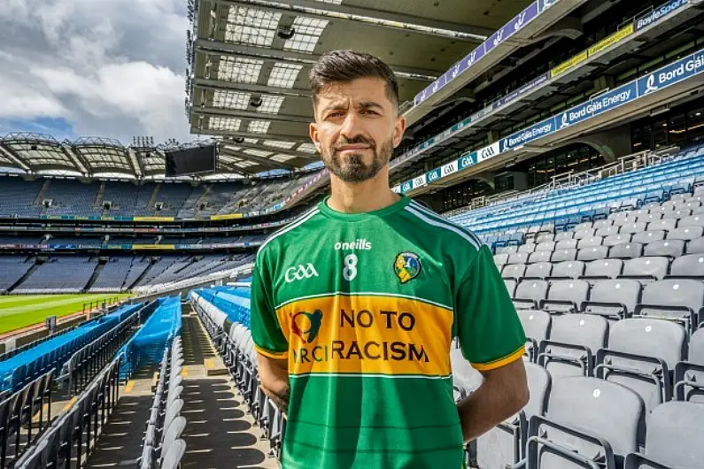 Leitrim GAA player celebrates granting of Irish Citizenship