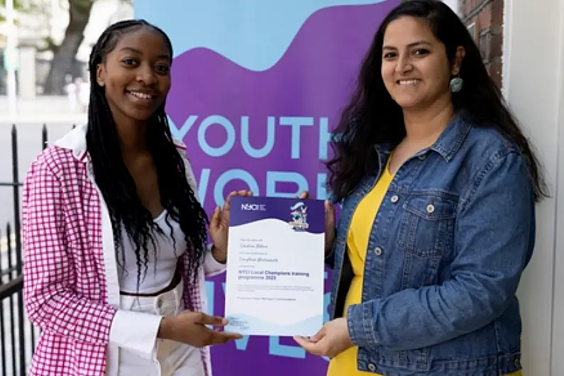 Athlone student chosen as NYCI Local Champion