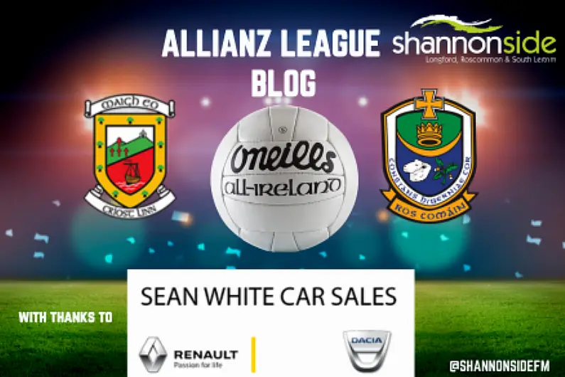 Live Blog: Mayo v Roscommon