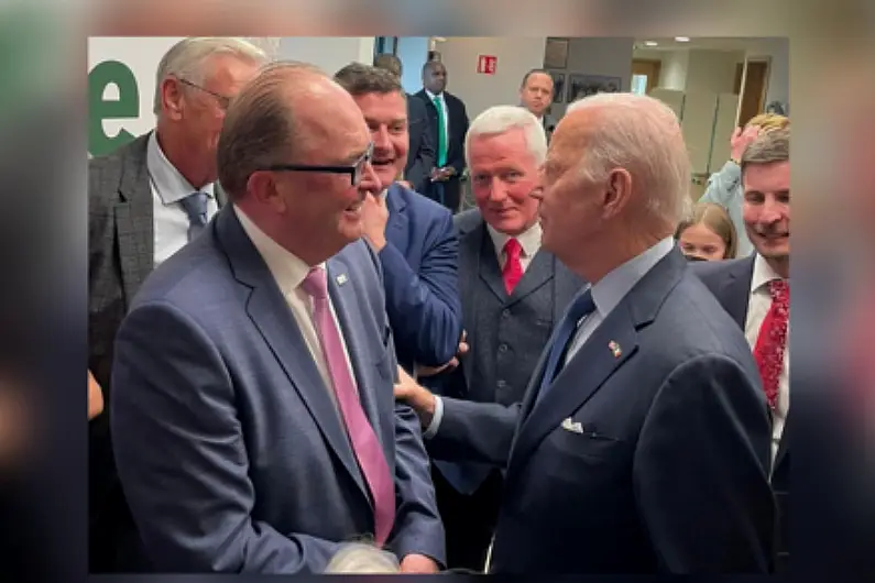 Mayo/Roscommon Hospice Chairperson says Biden's visit was emotional