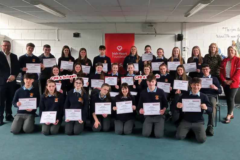 CPR training completed by three local schools