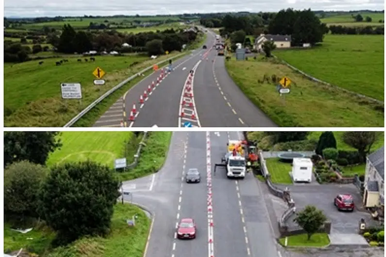 Long awaited works begin at dangerous junctions on N4 in Roscommon