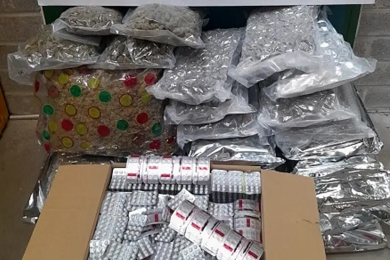 Almost half a million euro worth of drugs seized in Athlone