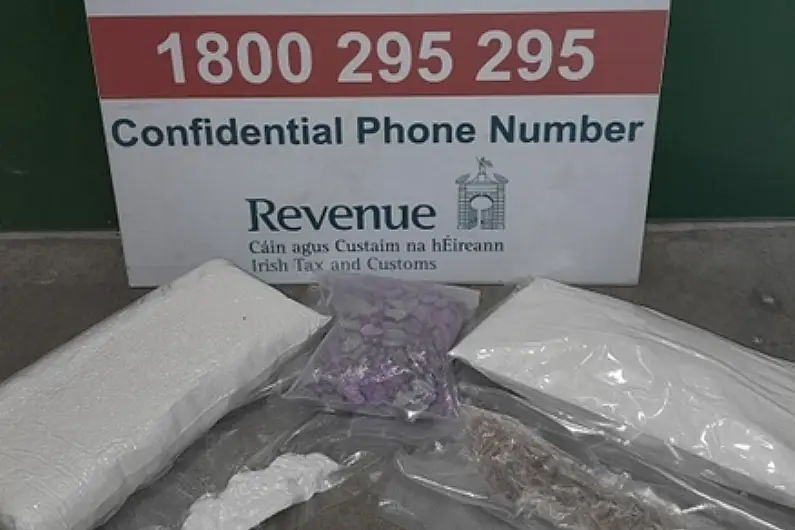 Revenue seize &euro;150,000 worth of illegal drugs in Athlone