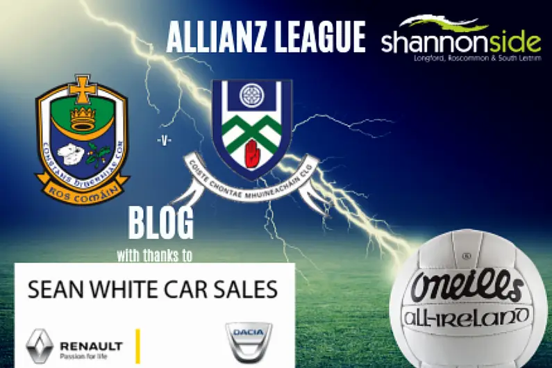 Live Blog: Roscommon v Monaghan